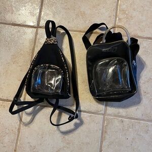 vintage y2k new youth (2) small black backpacks unbranded